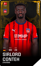 Sirlord Conteh - limited