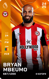 Bryan Mbeumo - limited