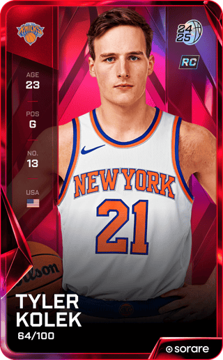 Tyler Kolek - rare