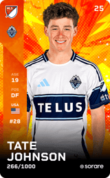 Tate Johnson - limited