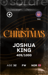 Joshua King - limited