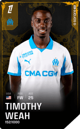 Timothy Weah - limited
