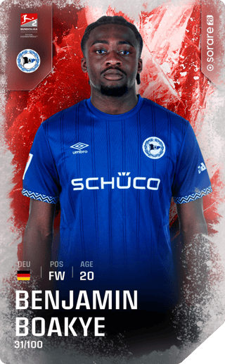 Benjamin Boakye - rare