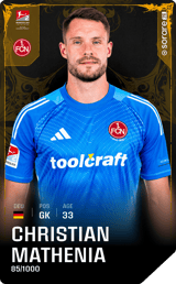 Christian Mathenia - limited