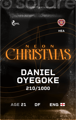 Daniel Oyegoke - limited