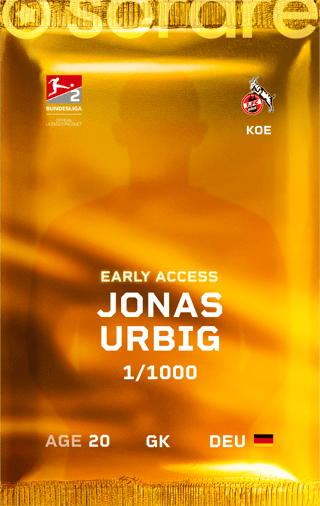 Jonas Urbig