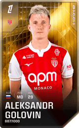 Aleksandr Golovin - limited