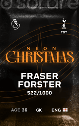 Fraser Forster - limited