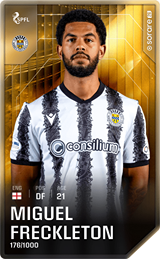 Miguel Freckleton - limited