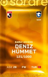 Deniz Hümmet - limited
