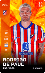 Rodrigo De Paul - limited