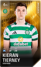 Kieran Tierney - limited