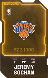 Jeremy Sochan - limited