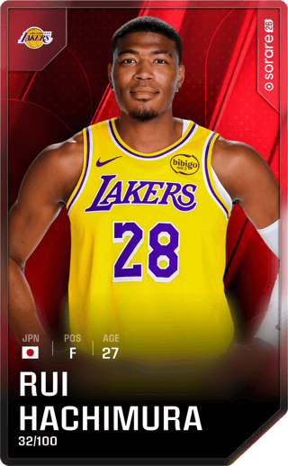 Rui Hachimura - rare