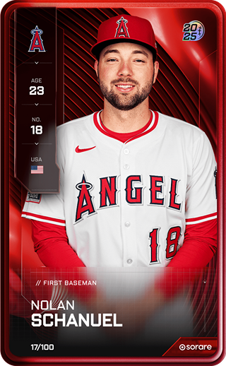 Nolan Schanuel - rare