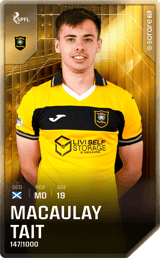 Macauley Tait - limited