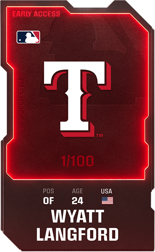 Wyatt Langford - rare