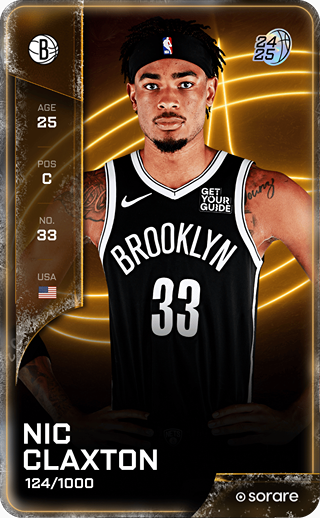 Nic Claxton - limited