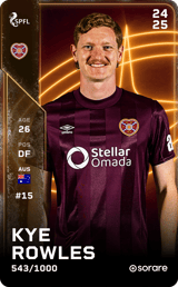 Kye Rowles - limited