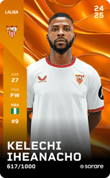 Kelechi Iheanacho - limited