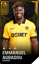 Emmanuel Agbadou - limited