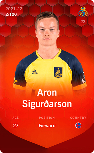 Aron Sigurðarson - rare