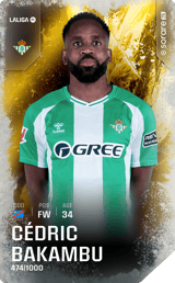 Cédric Bakambu - limited