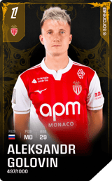 Aleksandr Golovin - limited