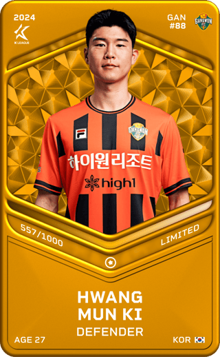 Hwang Mun Ki - limited