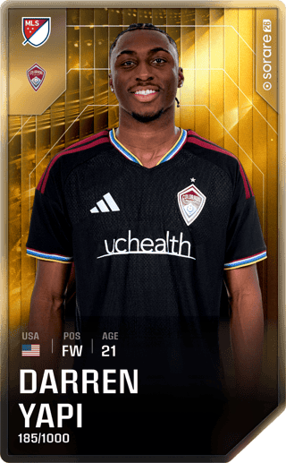 Darren Yapi - limited