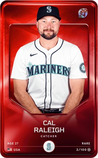 Cal Raleigh - rare