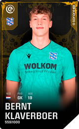 Bernt Klaverboer - limited