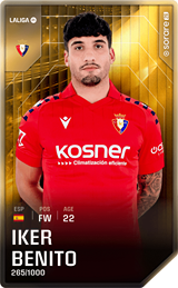 IKER BENITO - limited