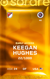 Keegan Hughes - limited