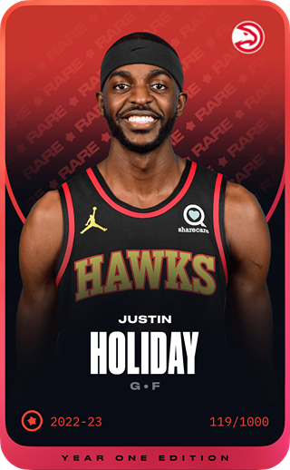 Justin Holiday - rare