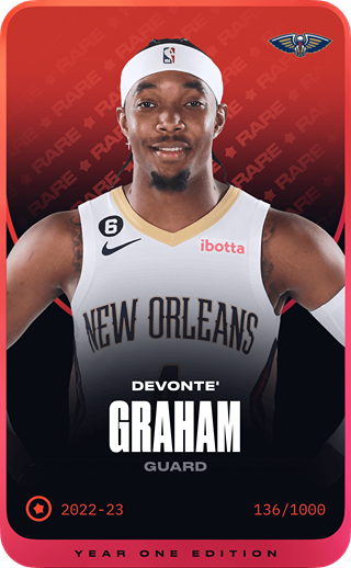 Devonte' Graham - rare