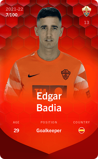 Edgar Badia - rare