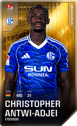 Christopher Antwi-Adjei - limited