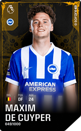 Maxim De Cuyper - limited