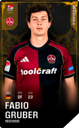 Fabio Gruber - limited