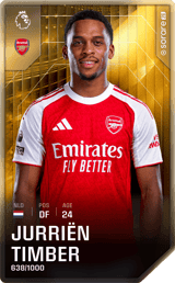 Jurriën Timber - limited