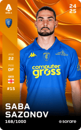 Saba Sazonov - limited