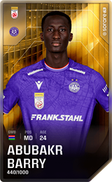 Abubakr Barry - limited
