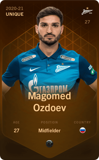 Magomed Ozdoev - unique