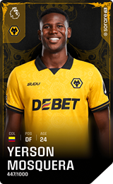 Yerson Mosquera - limited