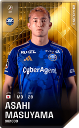 Asahi Masuyama - limited