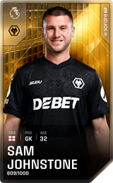 Sam Johnstone - limited