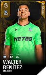 Walter Benítez - limited