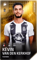 Kévin Van Den Kerkhof - limited