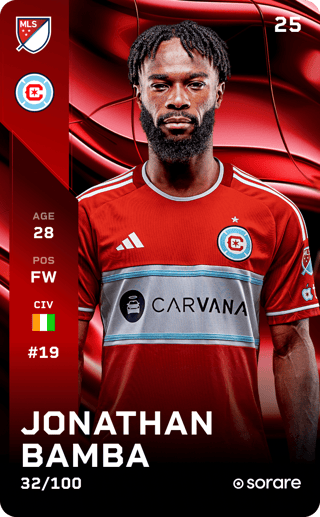 Jonathan Bamba - rare